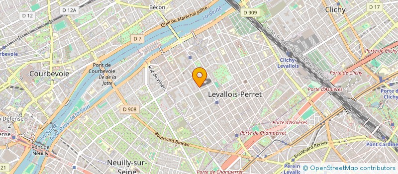 localisation de l'entreprise MADAME DANNI ZHAO à LEVALLOIS-PERRET