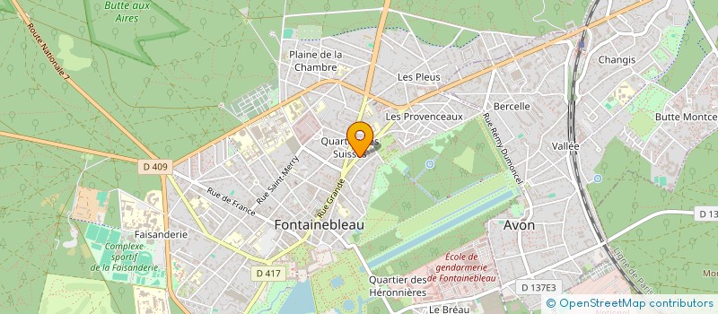 localisation de l'entreprise MADAME DANUTA DOLECKA à FONTAINEBLEAU