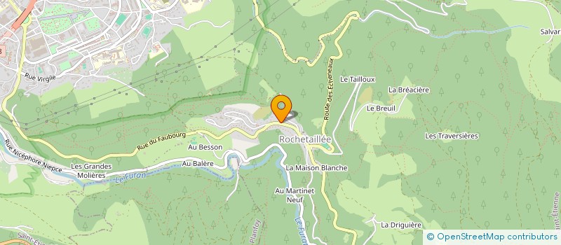 localisation de l'entreprise MADAME DANUTA MICHALSKA  SAINT-ETIENNE