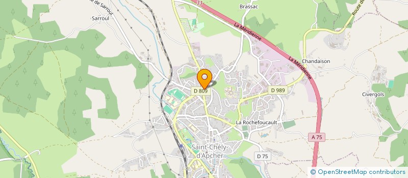 localisation de l'entreprise MADAME DANUTA PAPUGA à SAINT-CHELY-D'APCHER
