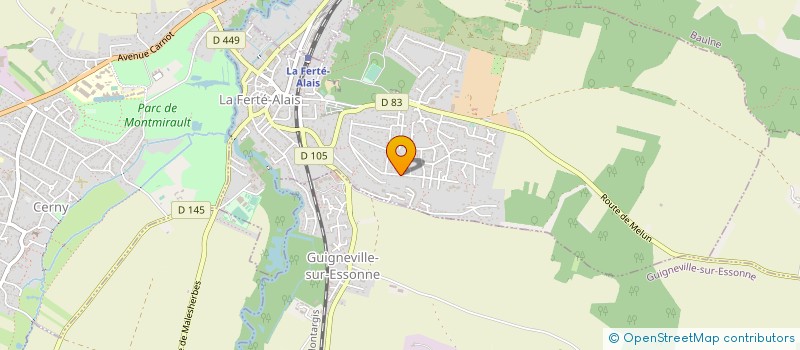localisation de l'entreprise MADAME DANUTA WOZNIAK à LA FERTE-ALAIS