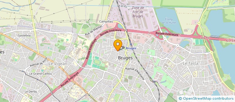 localisation de l'entreprise MADAME DANXIA YUAN  BRUGES