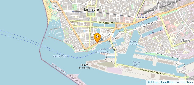 localisation de l'entreprise MADAME DANY BRASSE à LE HAVRE