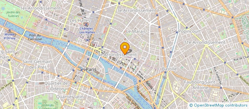 localisation de l'entreprise MADAME DANY BROQUET  PARIS