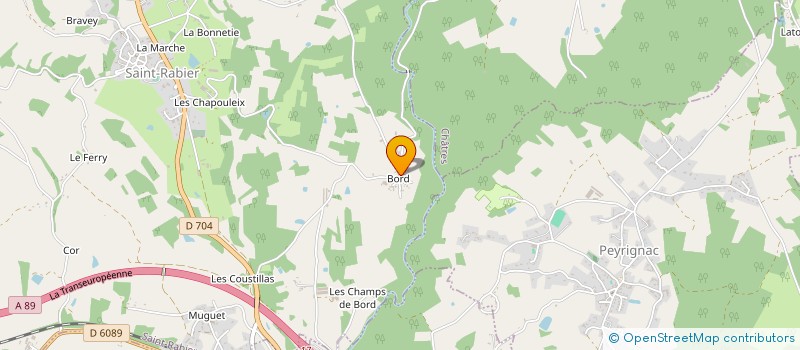 localisation de l'entreprise MADAME DANY CAILLE  SAINT-RABIER