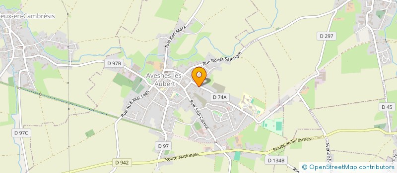 localisation de l'entreprise MADAME DANY COLCIAGHI  AVESNES-LES-AUBERT