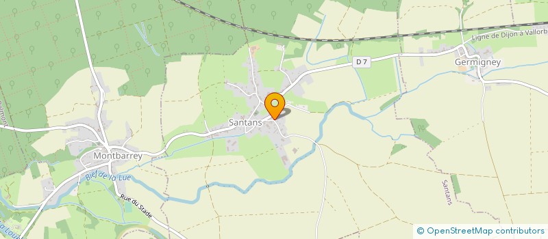 localisation de l'entreprise MADAME DANY CRISINEL  VILLETTE-LES-DOLE