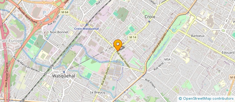 localisation de l'entreprise MADAME DANY DELVAUX  CROIX