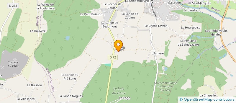 localisation de l'entreprise MADAME DANY DINER  MONTFORT-SUR-MEU