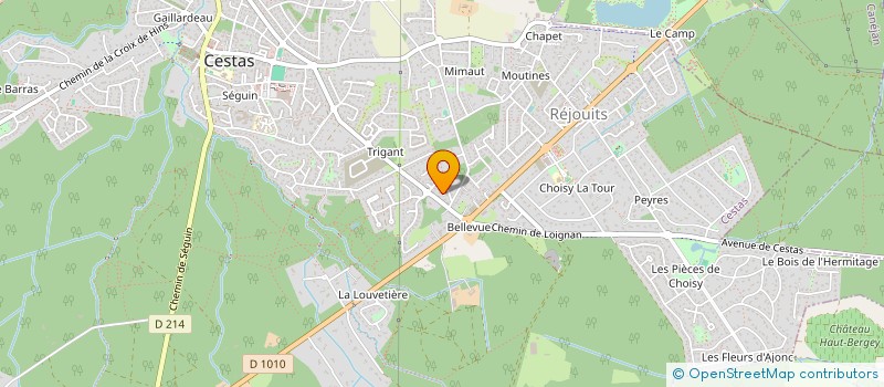 localisation de l'entreprise MADAME DANY FRESQUET  CESTAS