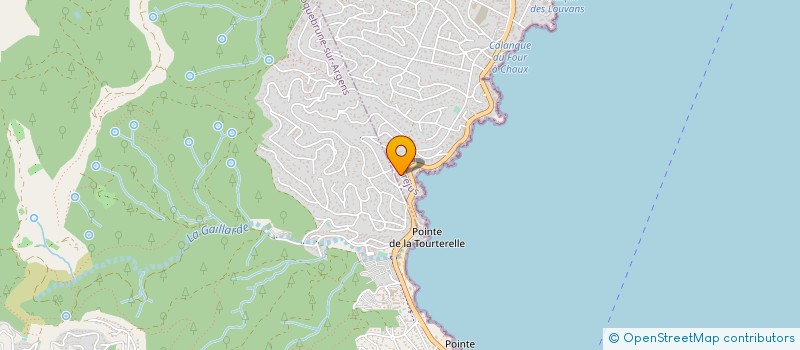 localisation de l'entreprise MADAME DANY GAVET à FREJUS