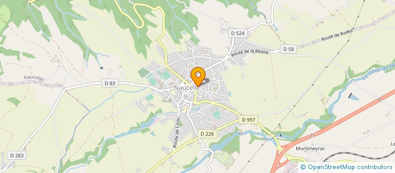 localisation de l'entreprise MADAME DANY HOFER  NAUCELLE