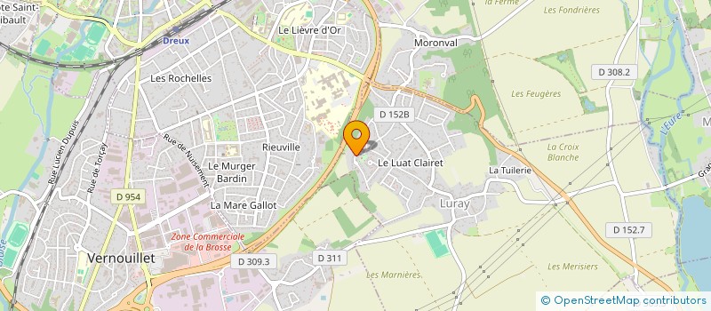 localisation de l'entreprise MADAME DANY MARSAULT à LURAY