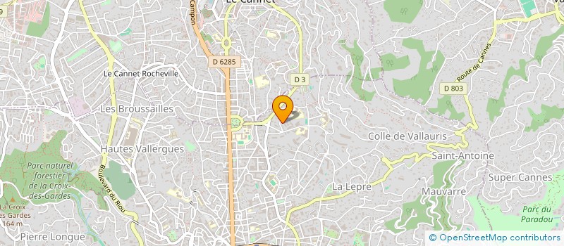 localisation de l'entreprise MADAME DANY MATHEY à CANNES