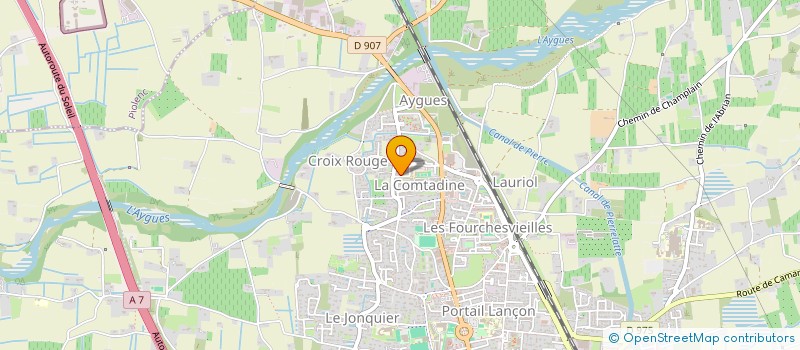 localisation de l'entreprise MADAME DANY PERRET  ORANGE