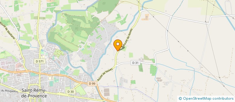 localisation de l'entreprise MADAME DANY REBUFFEL  ST REMY DE PROVENCE