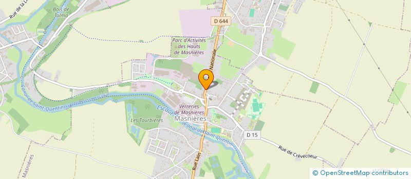 localisation de l'entreprise MADAME DANY SEILLIER  MASNIERES