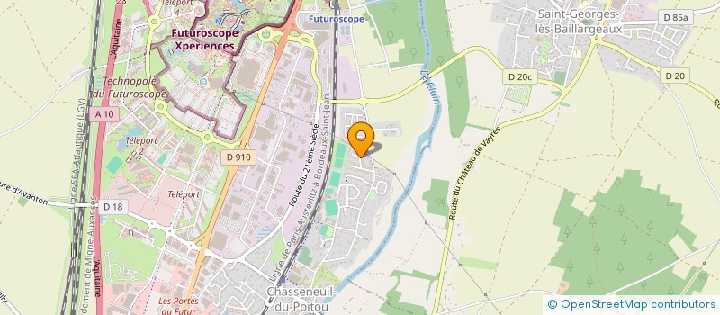 localisation de l'entreprise MADAME DAO PHANH  CHASSENEUIL-DU-POITOU