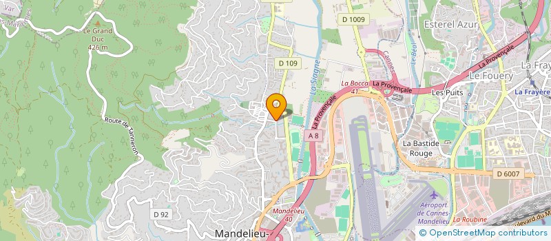 localisation de l'entreprise MADAME DAPHNE ASIKIAN à SAINTE-MAXIME