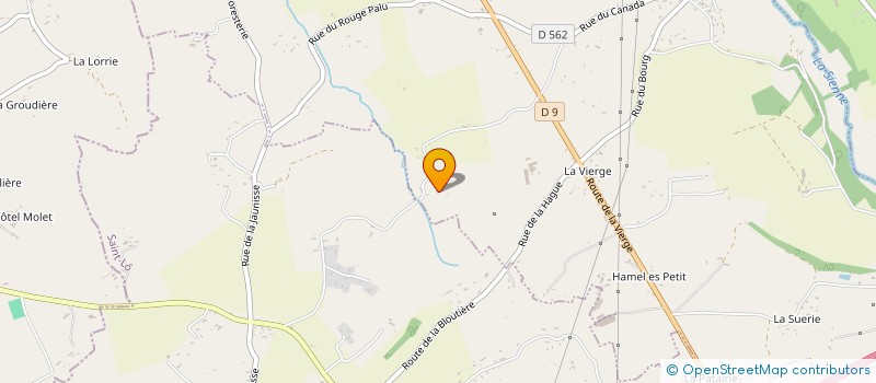 localisation de l'entreprise MADAME DAPHNE BRIGGS  LA BLOUTIERE