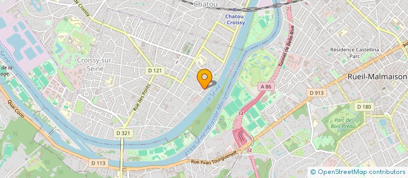 localisation de l'entreprise MADAME DAPHNE CANEVET à CROISSY-SUR-SEINE