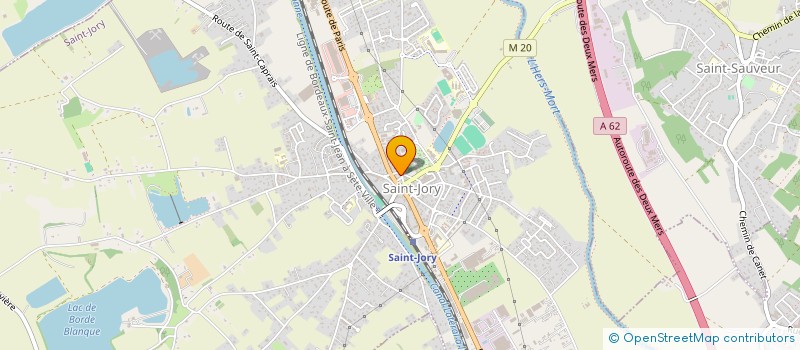 localisation de l'entreprise MADAME DAPHNE CHATEL  SAINT-JORY