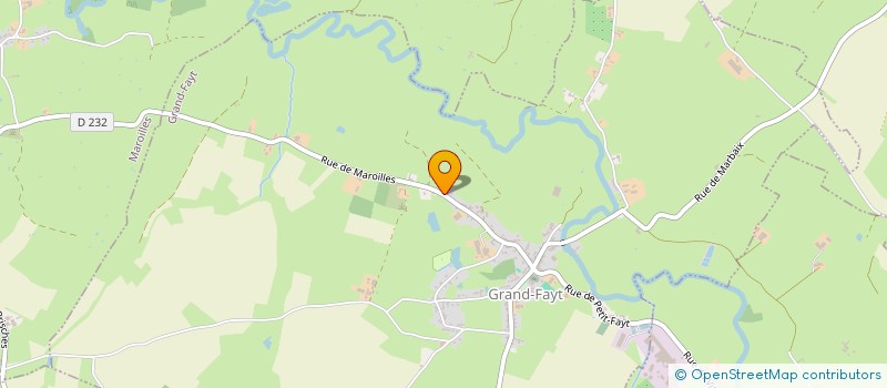localisation de l'entreprise MADAME DAPHNE DELASSAUX  GRAND-FAYT