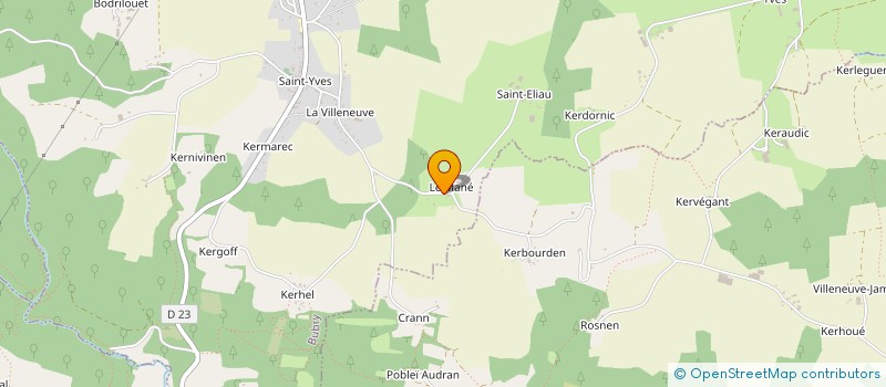 localisation de l'entreprise MADAME DAPHNE GERSTENMAIER  BUBRY