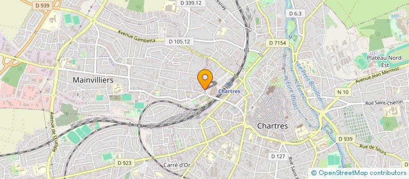 localisation de l'entreprise MADAME DAPHNE GOUTELARD à CHARTRES