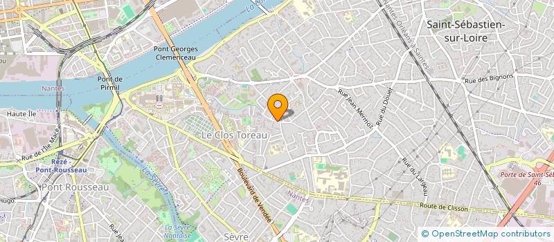 localisation de l'entreprise MADAME DAPHNE GUICHAOUA  SAINT-SEBASTIEN-SUR-LOIRE