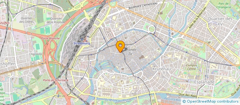 localisation de l'entreprise MADAME DAPHNE KERAMIDAS à STRASBOURG
