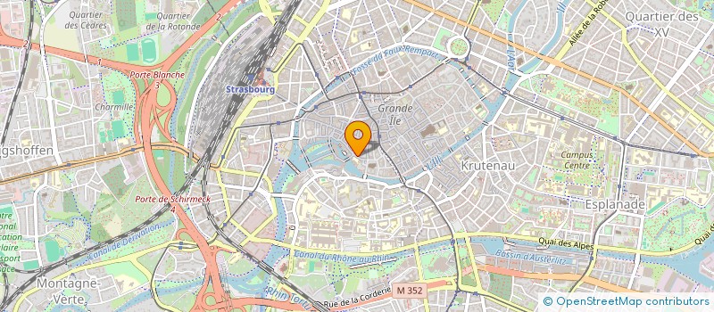 localisation de l'entreprise MADAME DAPHNE LAPOURRE  STRASBOURG