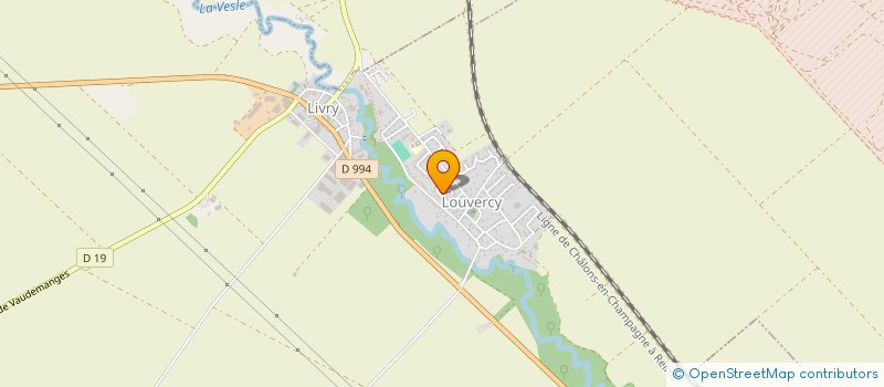 localisation de l'entreprise MADAME DAPHNE LEVASSEUR  LIVRY-LOUVERCY