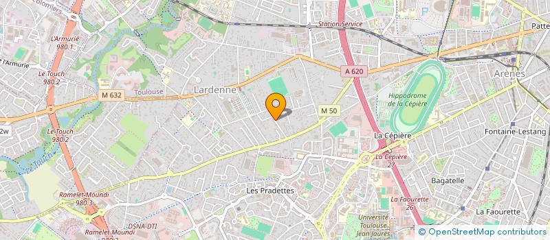 localisation de l'entreprise MADAME DAPHNE LOZE à TOULOUSE