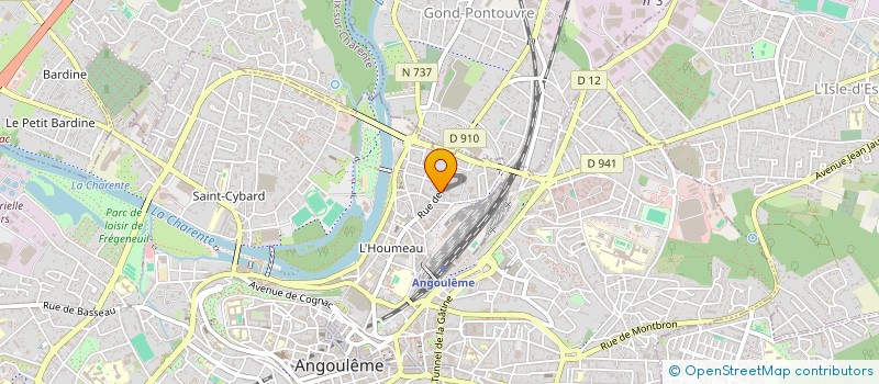 localisation de l'entreprise MADAME DAPHNE MARCHEWKA à ANGOULEME