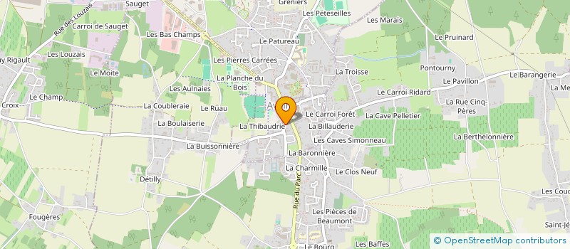 localisation de l'entreprise MADAME DAPHNE MAZIERE  AVOINE