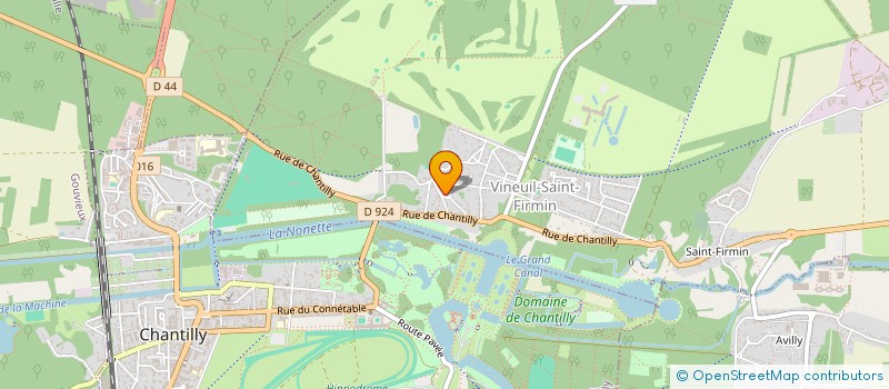 localisation de l'entreprise MADAME DAPHNE MONTEGU  VINEUIL-SAINT-FIRMIN