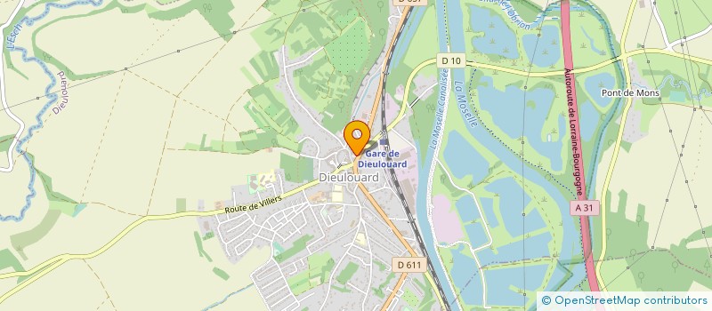 localisation de l'entreprise MADAME DAPHNE MOUROT BOYON  DIEULOUARD