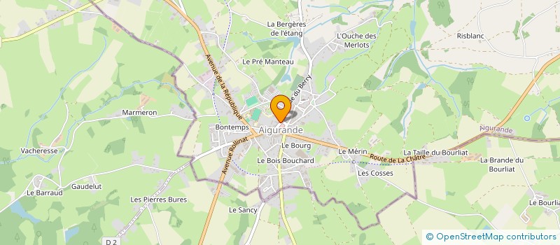 localisation de l'entreprise MADAME DAPHNE OLIEL à AIGURANDE