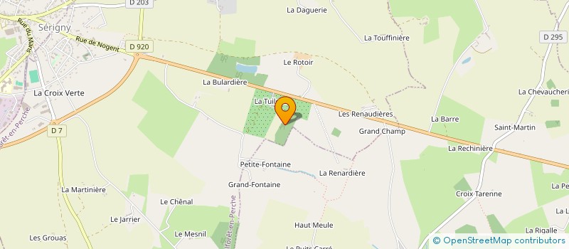 localisation de l'entreprise MADAME DAPHNE RABIN à BELFORET-EN-PERCHE