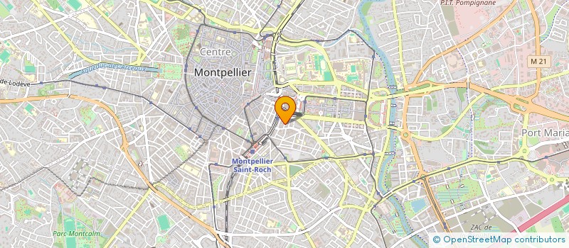 localisation de l'entreprise MADAME DAPHNE REBOUILLAT à MONTPELLIER