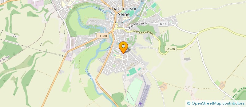 localisation de l'entreprise MADAME DAPHNE TRINDADE  CHATILLON-SUR-SEINE