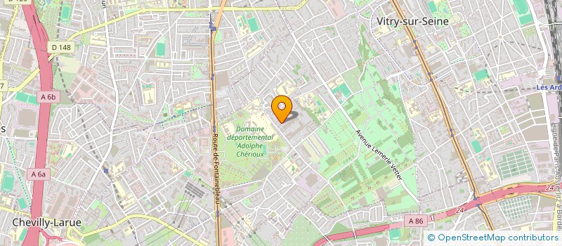 localisation de l'entreprise MADAME DAPHNEE AMBOUROUET OVENGA  VITRY-SUR-SEINE