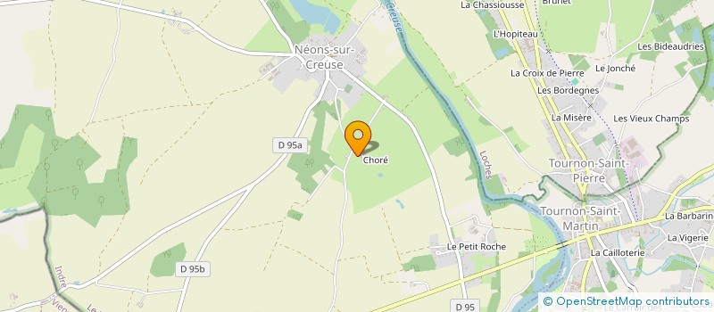 localisation de l'entreprise MADAME DAPHNEE AUDOUIN à NEONS-SUR-CREUSE