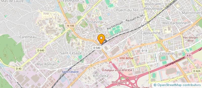 localisation de l'entreprise MADAME DAPHNEE BOUCHAND à NIMES