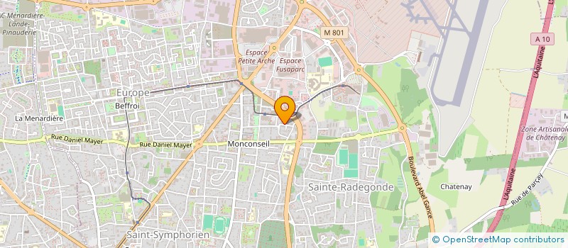 localisation de l'entreprise MADAME DAPHNEE FREIMANN  TOURS