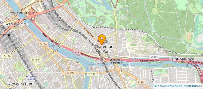 localisation de l'entreprise MADAME DAPHNEE MAHAMEDBHAY à CHARENTON-LE-PONT