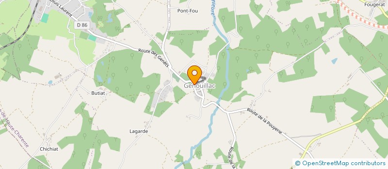 localisation de l'entreprise MADAME DAPHNEE MANZ à TERRES-DE-HAUTE-CHARENTE