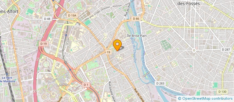 localisation de l'entreprise MADAME DAPHNEE ONEGLIA  CRETEIL