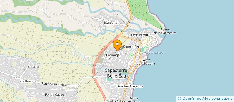 localisation de l'entreprise MADAME DAPHNEY CESARD  POINTE-A-PITRE